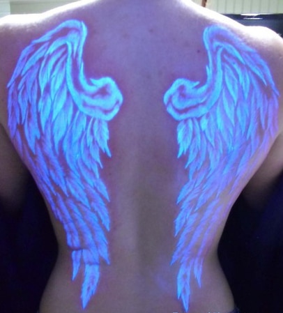 Glow-In-The-Dark Body Art : Ultraviolet Tattoo
