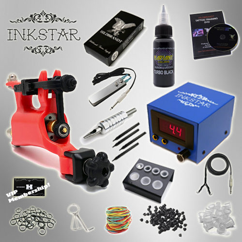 Buy Tattoo Gizmo Stature Rotary Tattoo Machine Kit For Beginners with Power  Supply Needles Complete Tattoo Kit Tattoo Machine Full Kit For Artists  Online at Low Prices in India  Amazonin