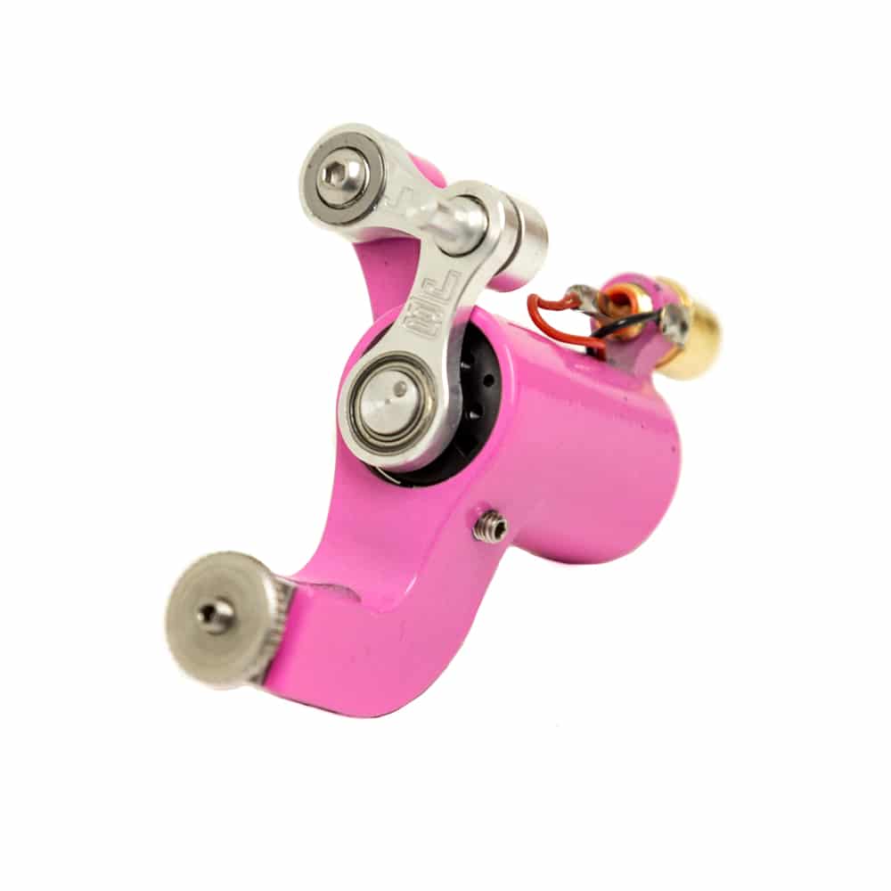 Jack Steel Tattoo Machine Pink 3 Hildbrandt Tattoo Supply