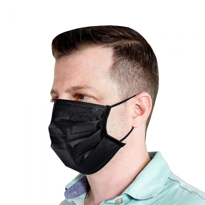 Black Disposable Face Mask Canada 5