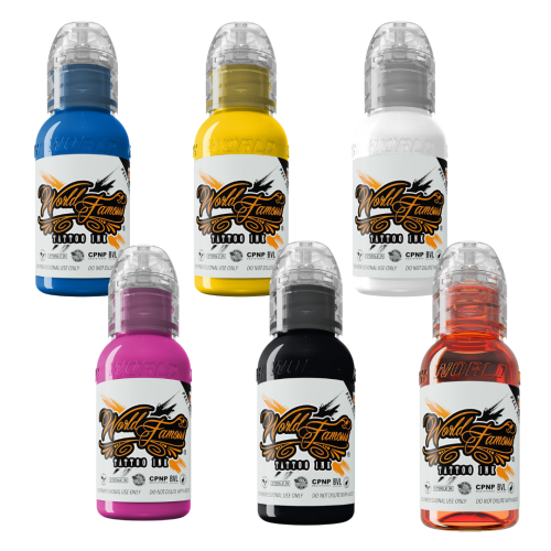 Dynamic OG Tattoo Ink Color Set 12 Colors 1oz Made in USA – SD Tattoo Supply