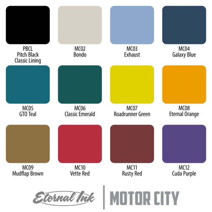 Eternal Ink Motor City Box Set 1oz 12