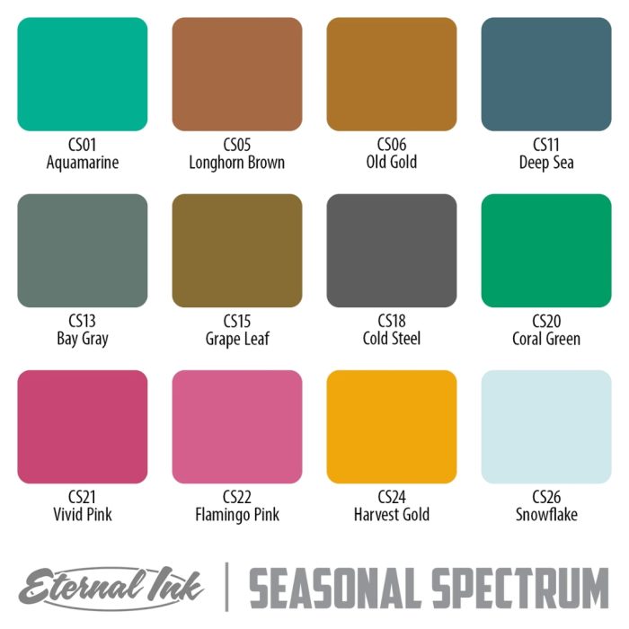 Eternal Ink Seasonal Spectrum Box Set 1oz