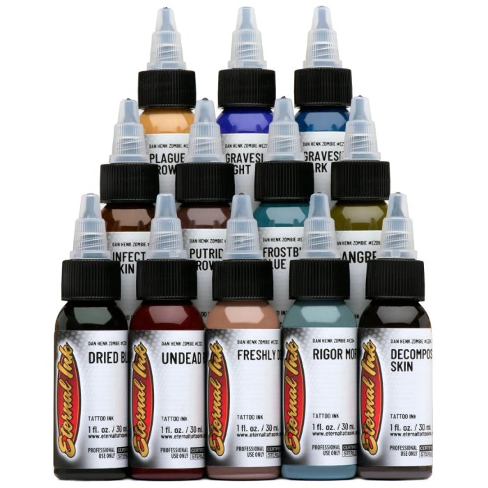 Eternal Ink Zombie Color Box Set 1oz 12