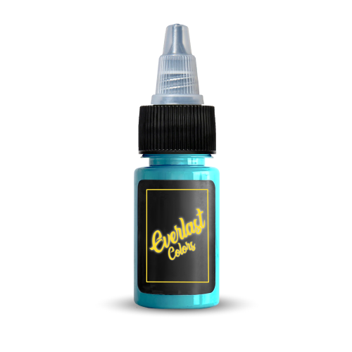 Everlast Colors Tattoo Ink Aqua 1 oz