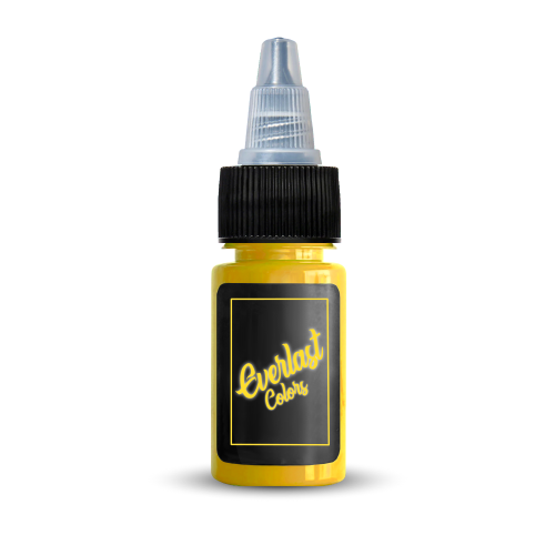 Everlast Colors Tattoo Ink Canary Yellow 1 oz