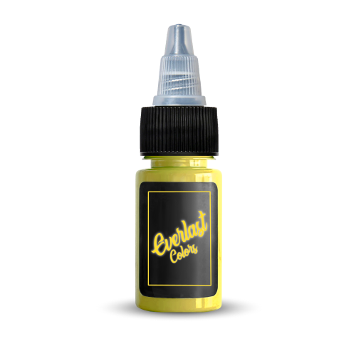 Everlast Colors Tattoo Ink Muted Yellow 1 oz